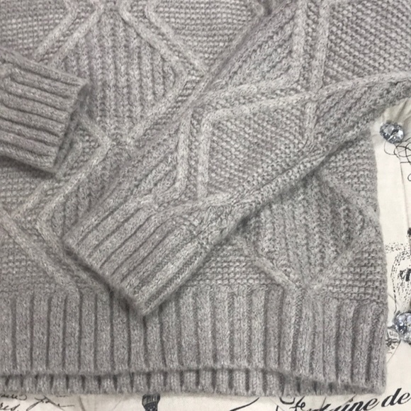 Caslon Chunky Cable Knit Turtleneck Sweater - Picture 2 of 4